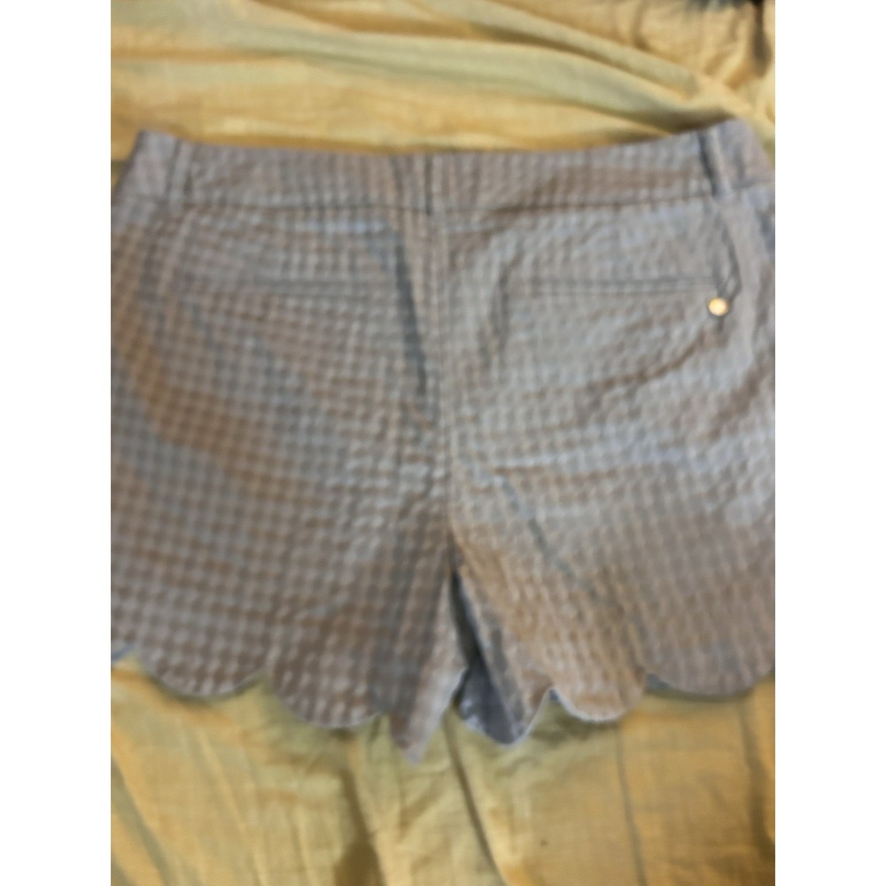 Crown & Ivy Women's Size 16 Shelby Gray‎ Scallop Hem Stretch Shorts NEW - Picture 6 of 6